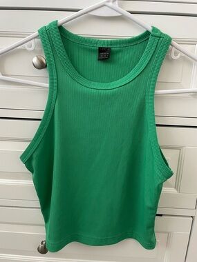 SHEIN Cropped Tank Green Size XS